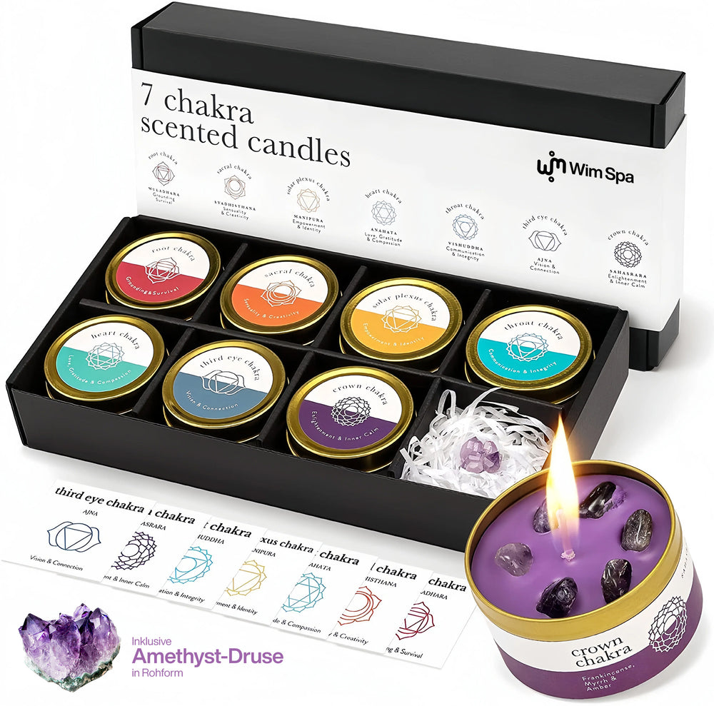 7 Chakra Candle Gift Set